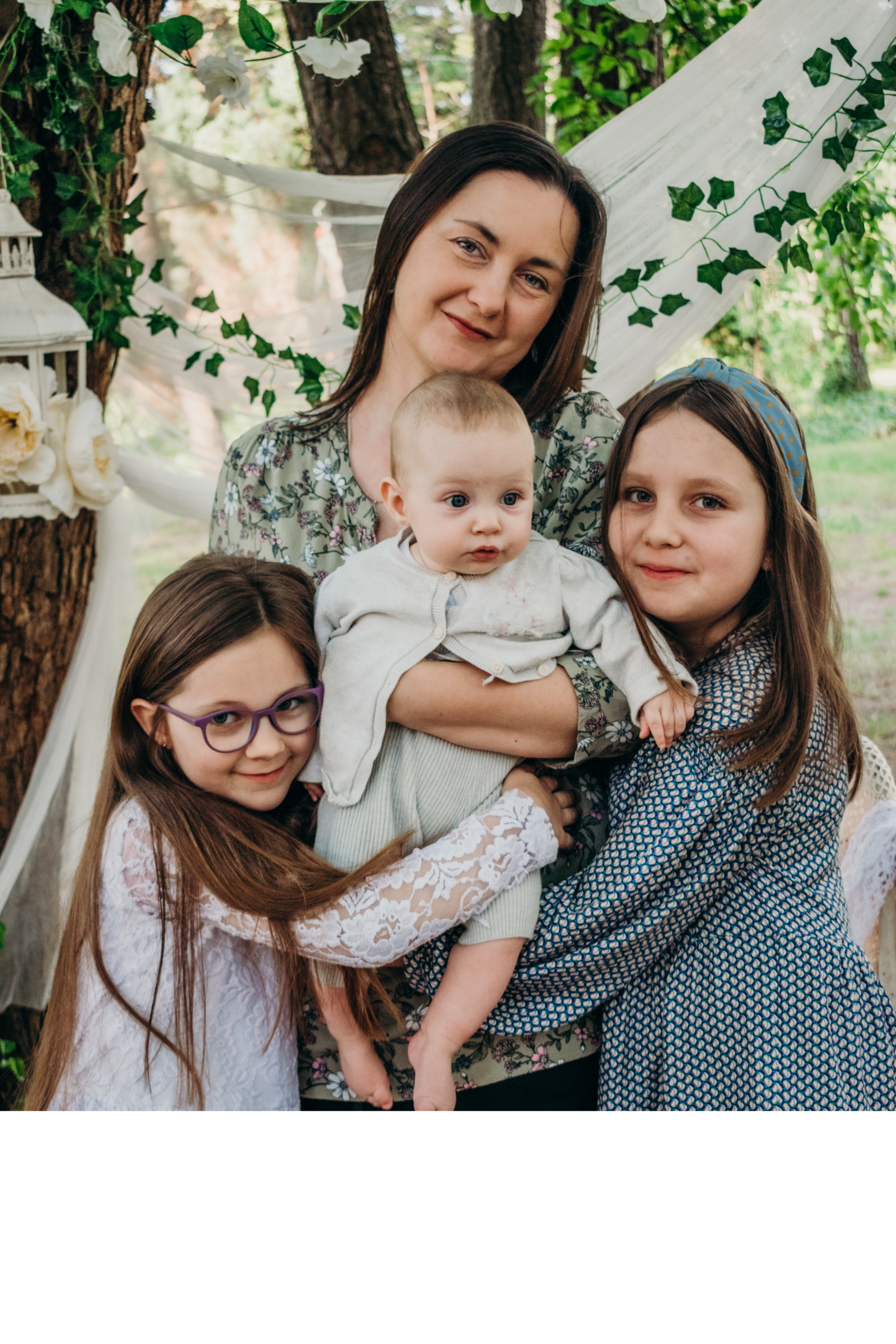 dietetyk dla mam, ukazuje ją z dziećmi, by wzbudzić zaufanie klienta do tego, że mam doświadczenia i rozumiem klienta, więc skutecznie mogę pomóc w przeprowadzeniu zdrowej diety lub odchudzania ze mną